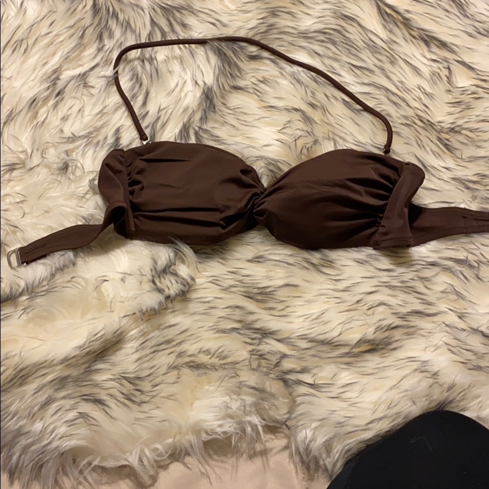 Bandeau bathing suit top